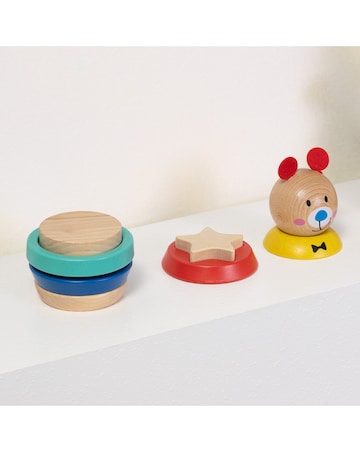 Wooden Bear Shape Tower