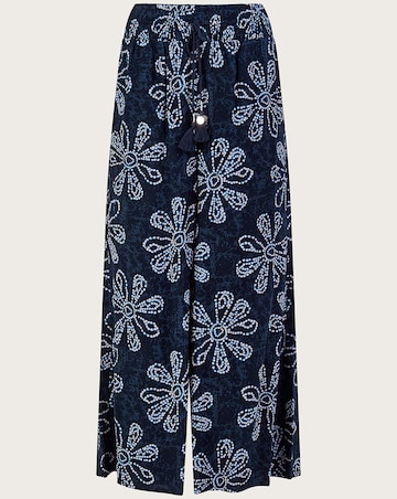 Monsoon Batik Print Floral Trousers