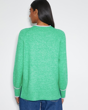 Monsoon Oti Oversized Mock Neck Jumper