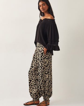 Monsoon Ania Batik Print Trousers