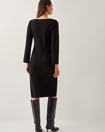 Monsoon Cee Cornelli Embroidered Knit Dress