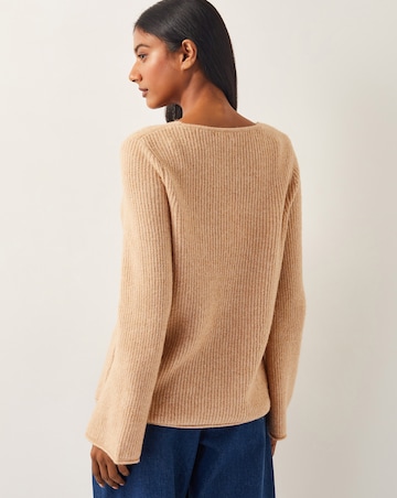 Monsoon Sula V-Neck Double Breasted Cardigan
