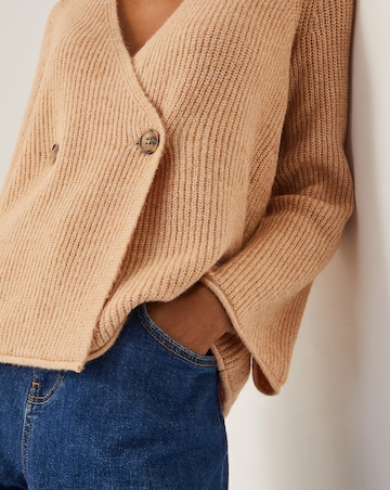 Monsoon Sula V-Neck Double Breasted Cardigan