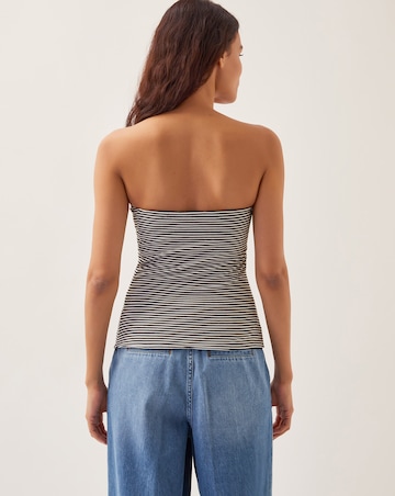 Monsoon Billie Stripe Bandeau Top