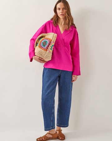 Monsoon Tulip Collar Top