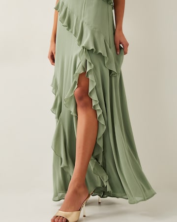 Monsoon Romy Ruffle Maxi Dress