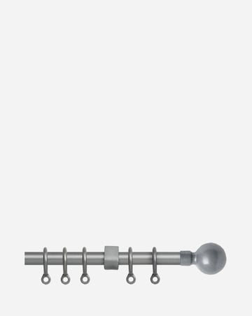 Plain 13-16mm Extendable Ball Curtain Pole