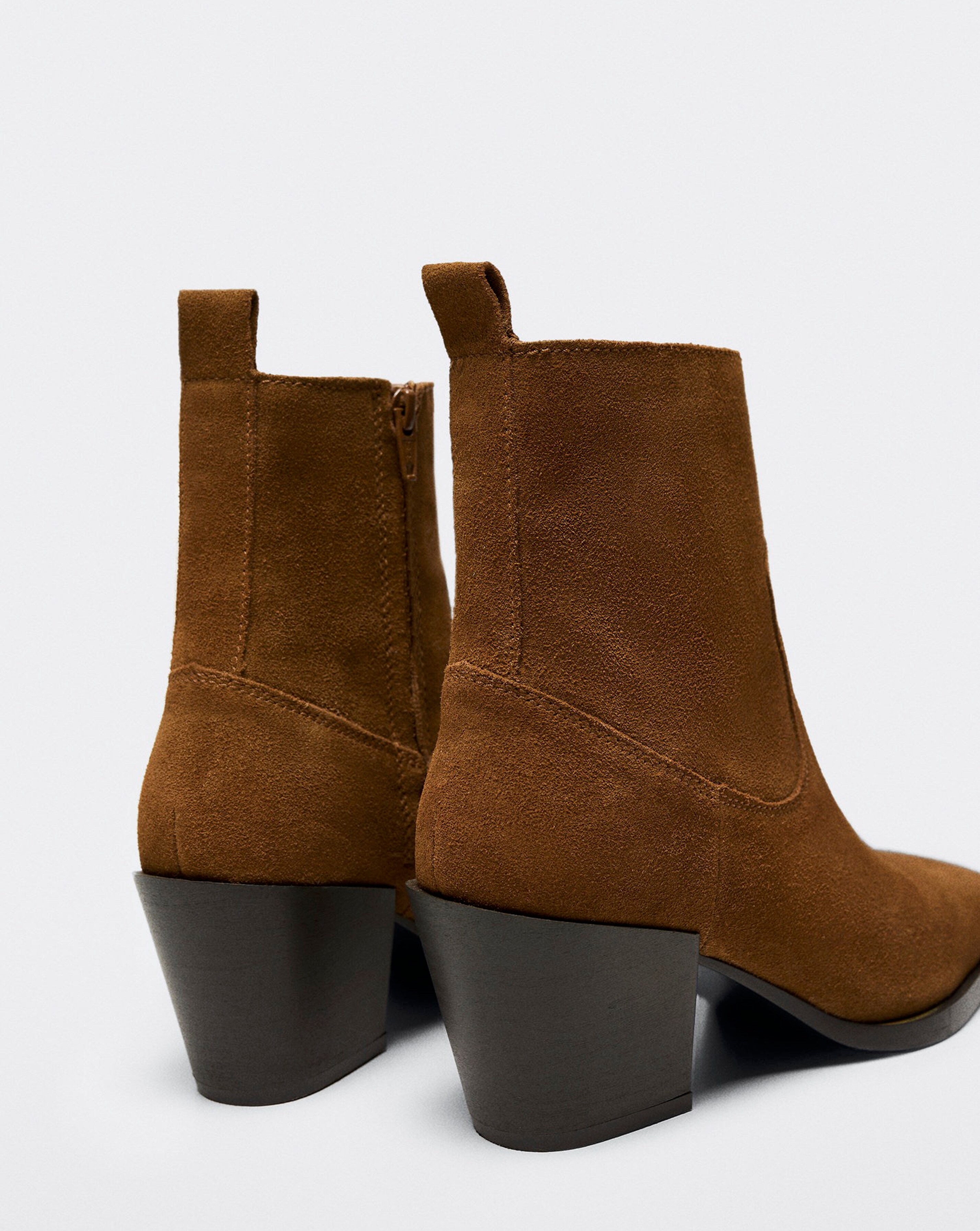 Bottines cheap camel mango