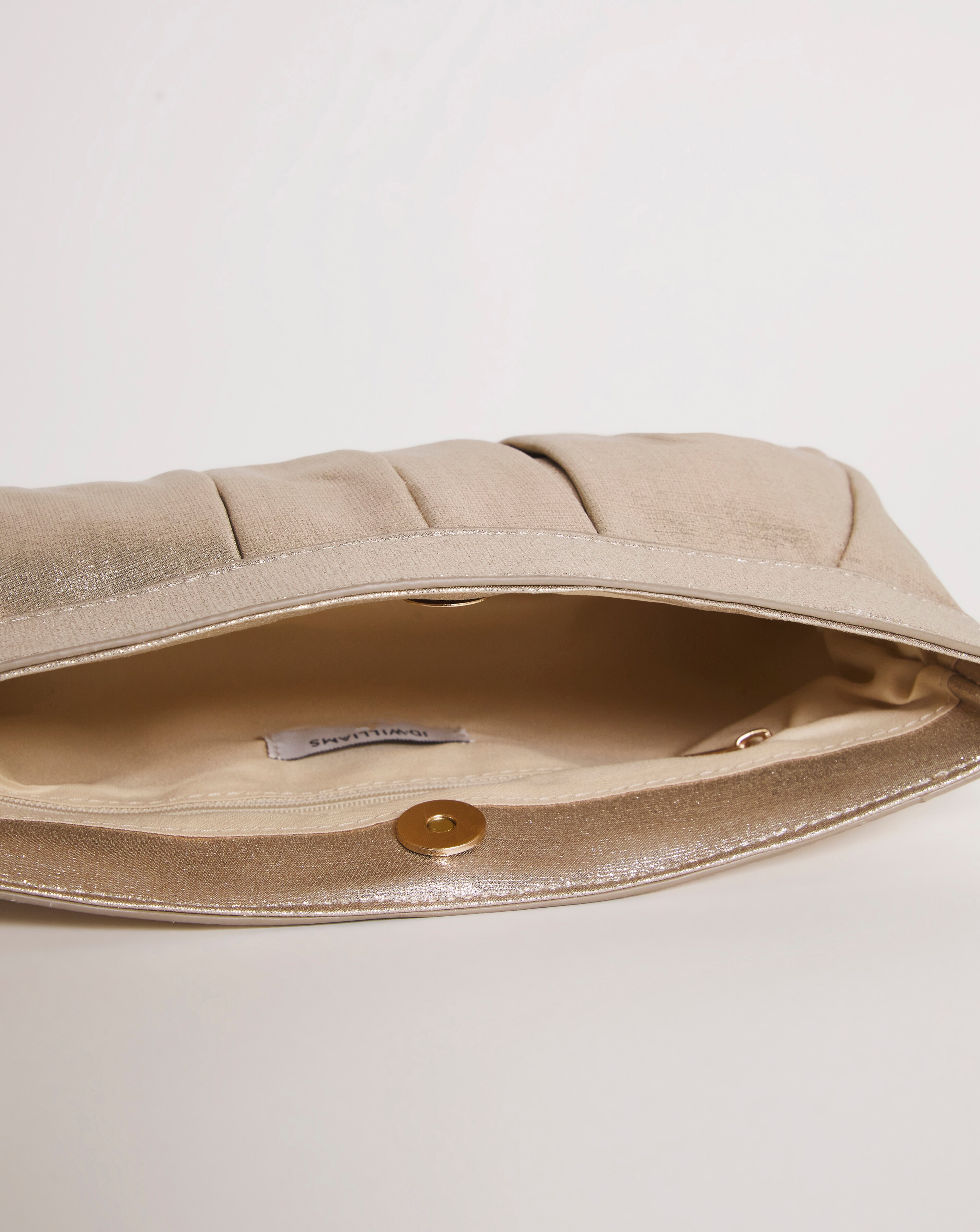 Ruched discount clutch bag
