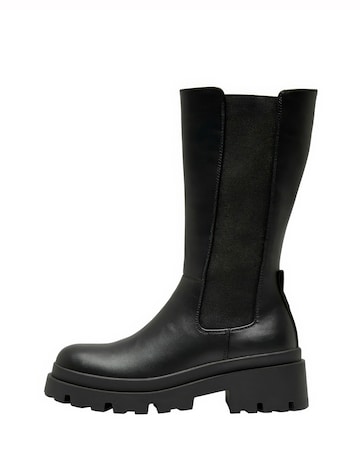 Only Doja Mid Calf Chunky Boot Standard Fit
