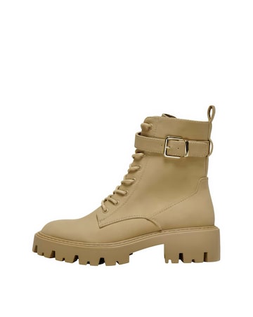 Only Betty Chunky Lace Up Boot Standard Fit
