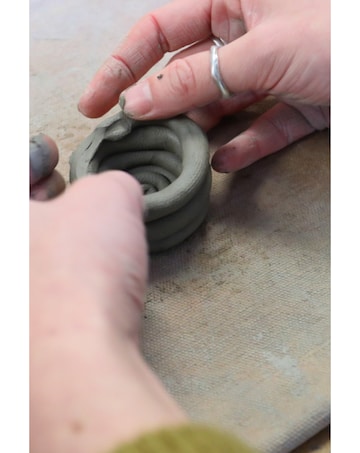 Art4Space Hand Building Pottery with Wine or Beer for Two E - Voucher