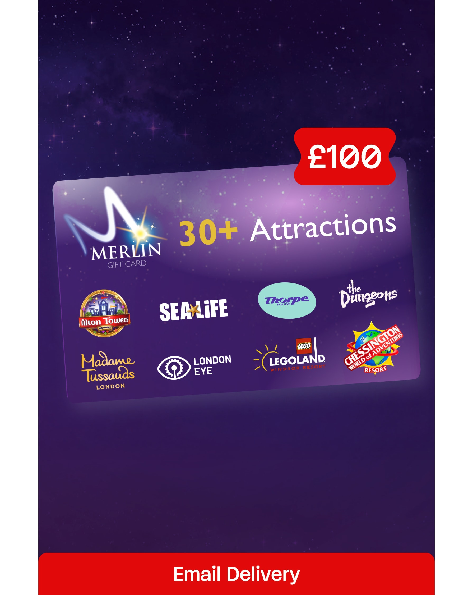 Digital Merlin Gbp100 Gift Card