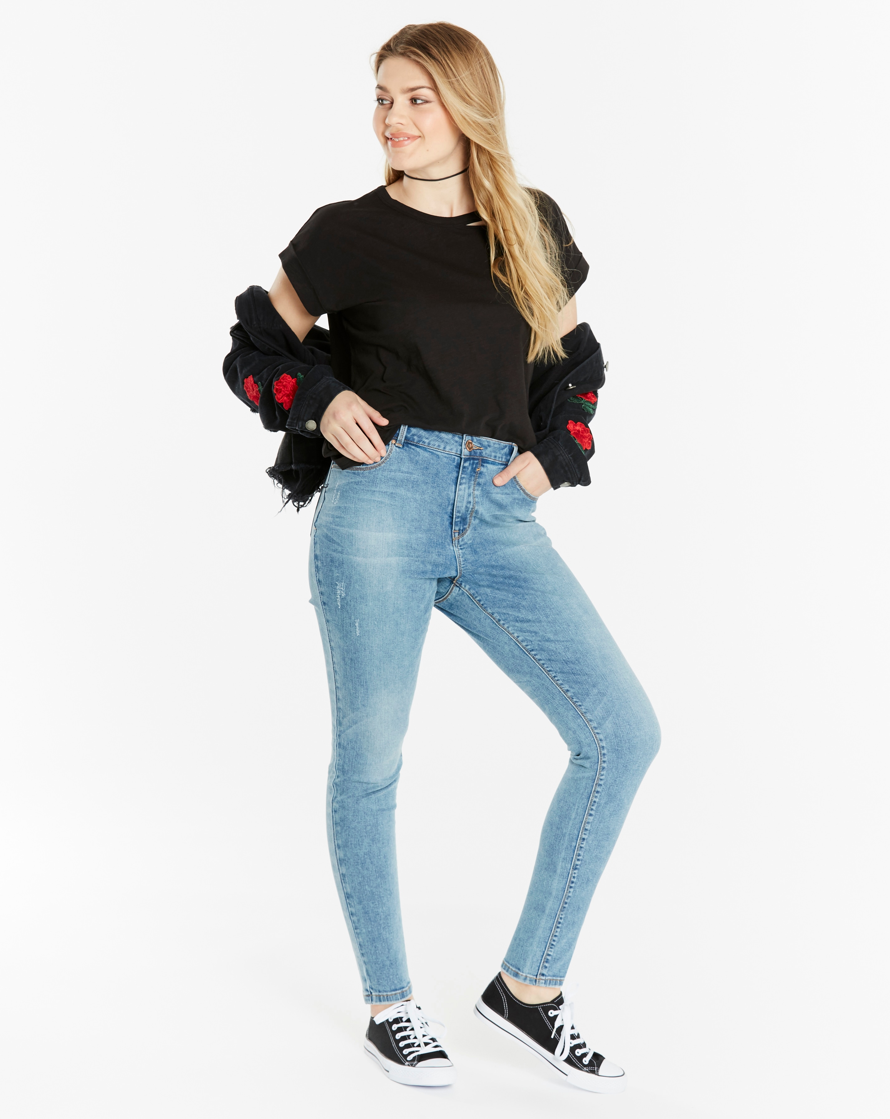Short skinny deals jeans