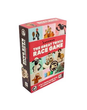 Aardman The Great Trivia Race Game
