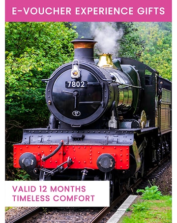 Activity Superstore Steam Train Experience & Overnight Stay