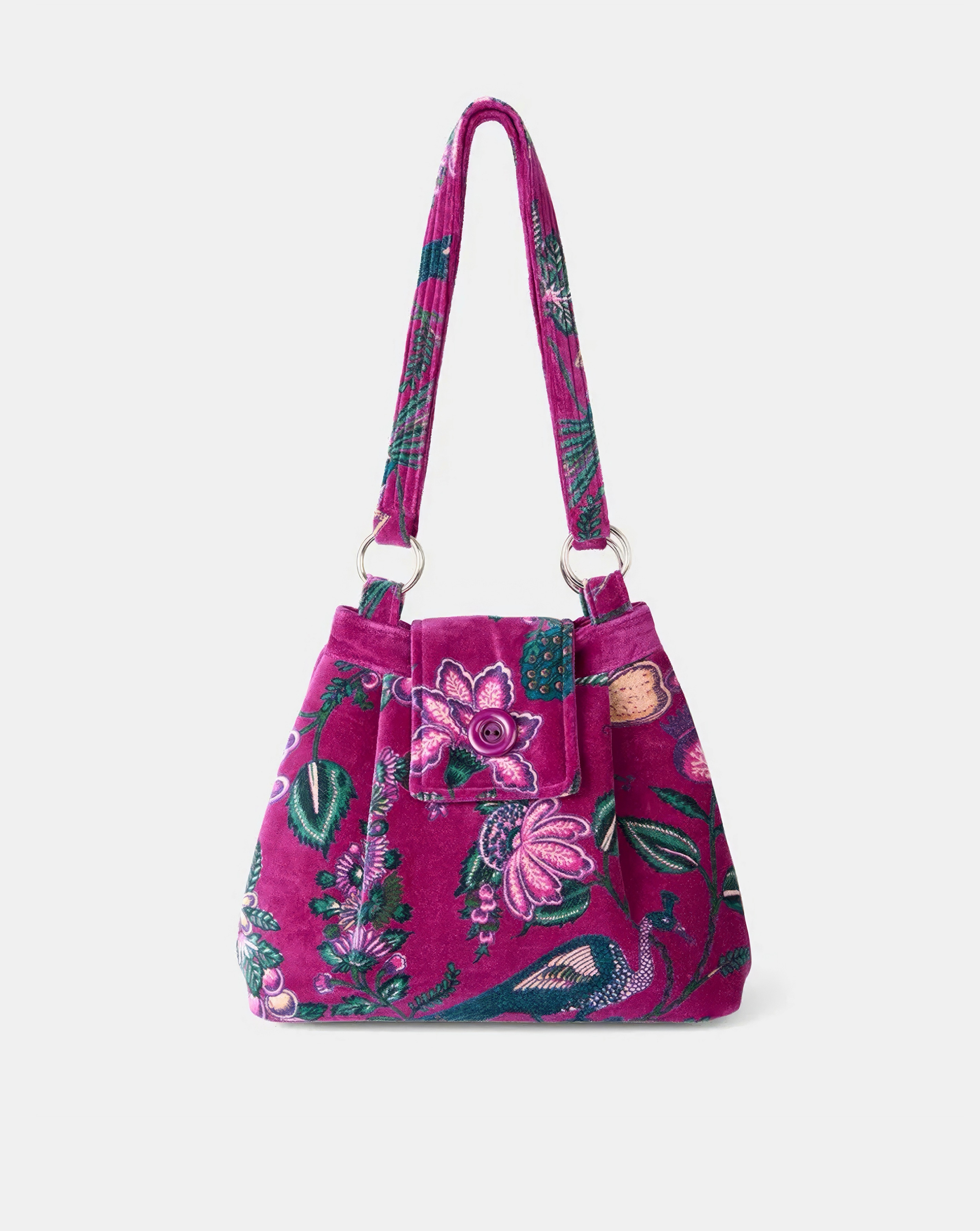 New In - Joe Browns In Paradise Velvet Bag