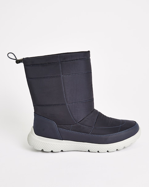 Cushion Walk Pull On Boot E Fit - Womens - Size 4 - Winter Boots - Extra Comfort 