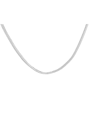 Sterling Silver Fine Square Franco Chain