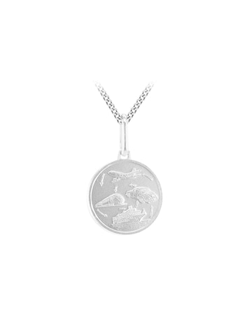 Sterling Silver St.Christopher Necklace