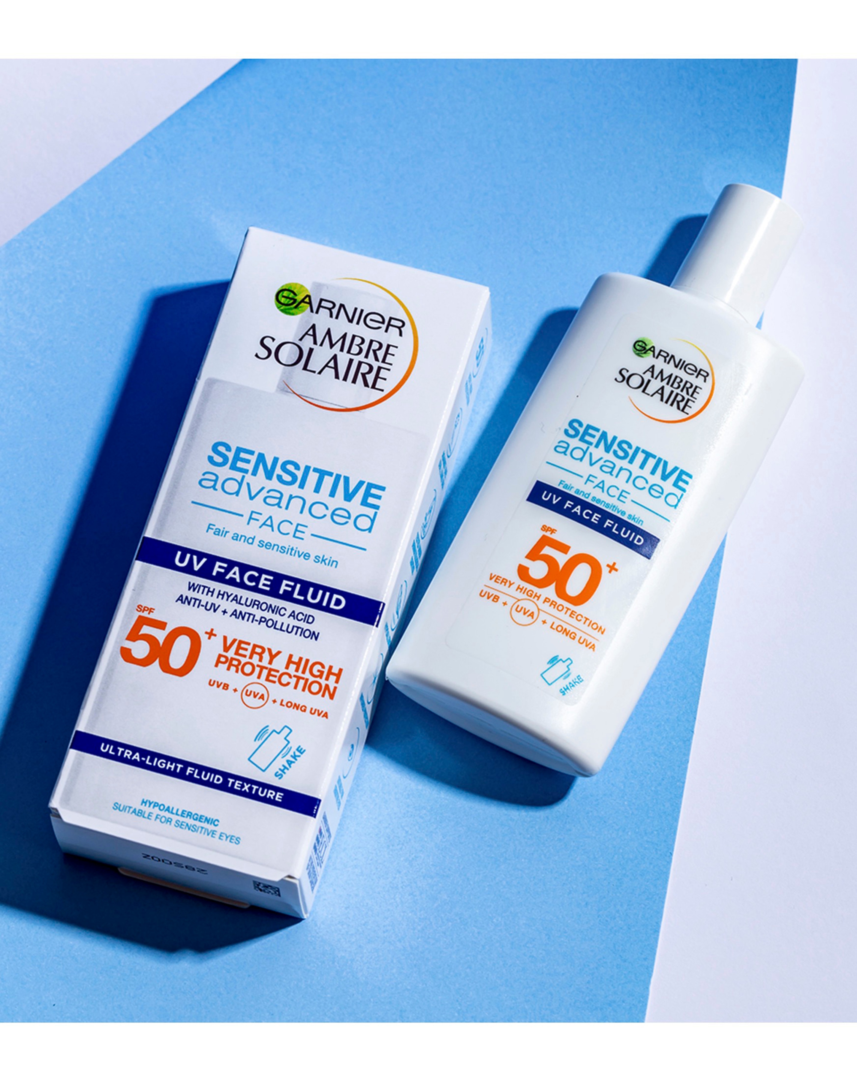 Ambre Solaire Sensitive Face Fluid Spf50