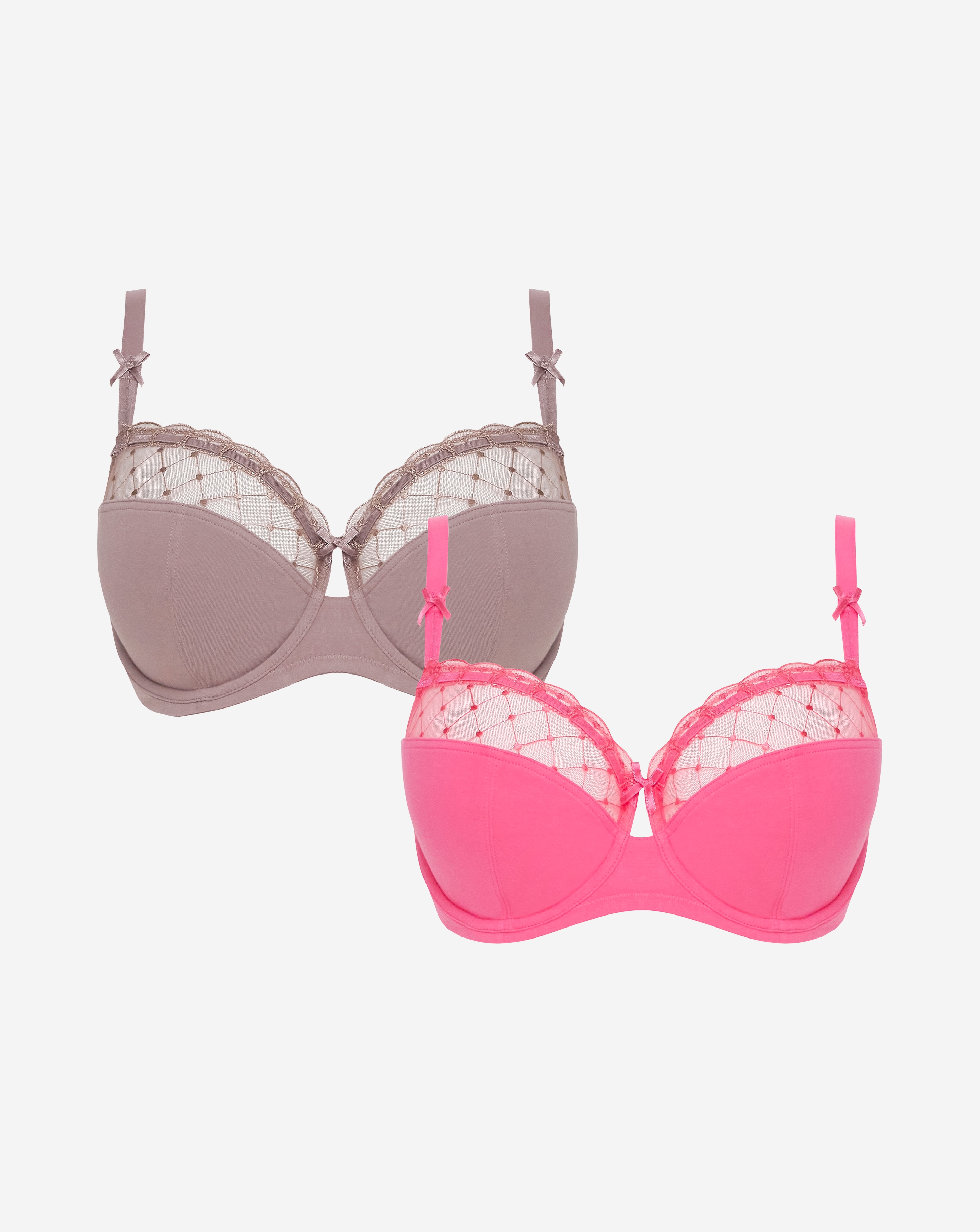2 Pack Rachel Everyday Balcony Bras