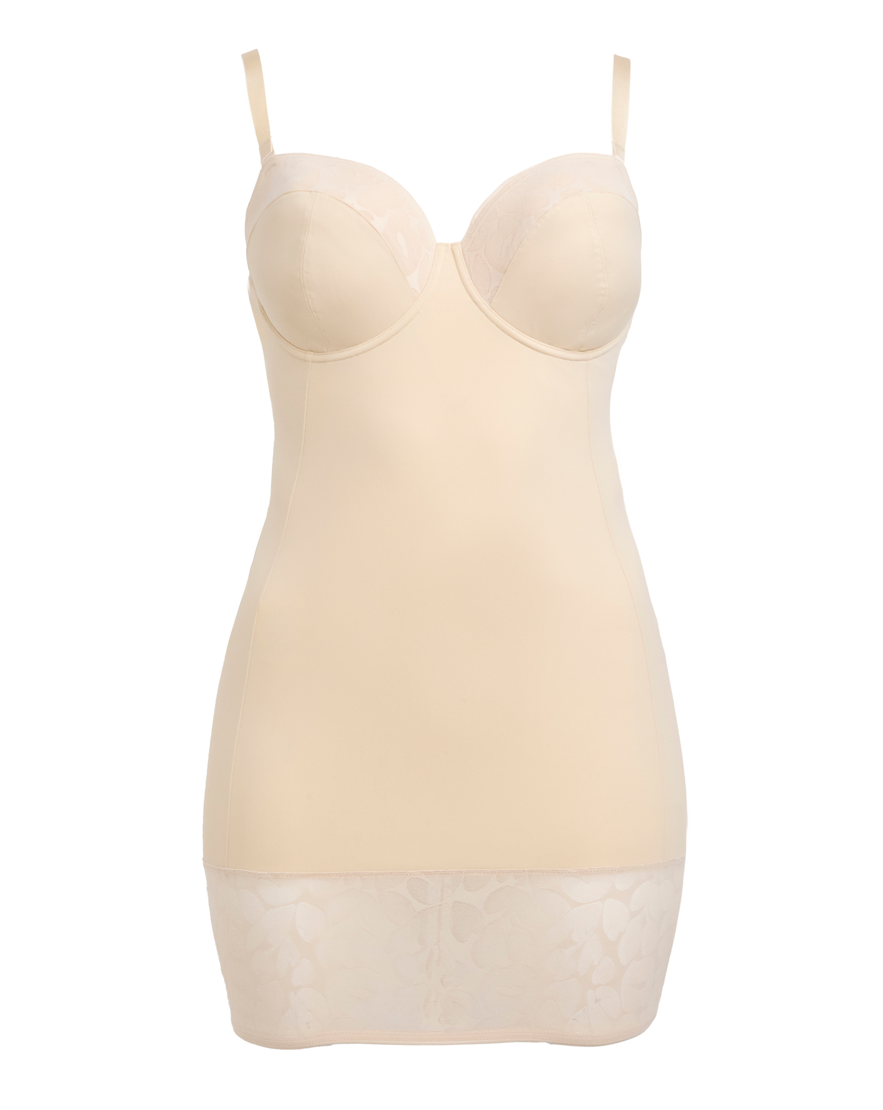 MAGISCULPT Plus Size Almond Firm Control Shapewear Slip In Almond | UK Size 46B Women's