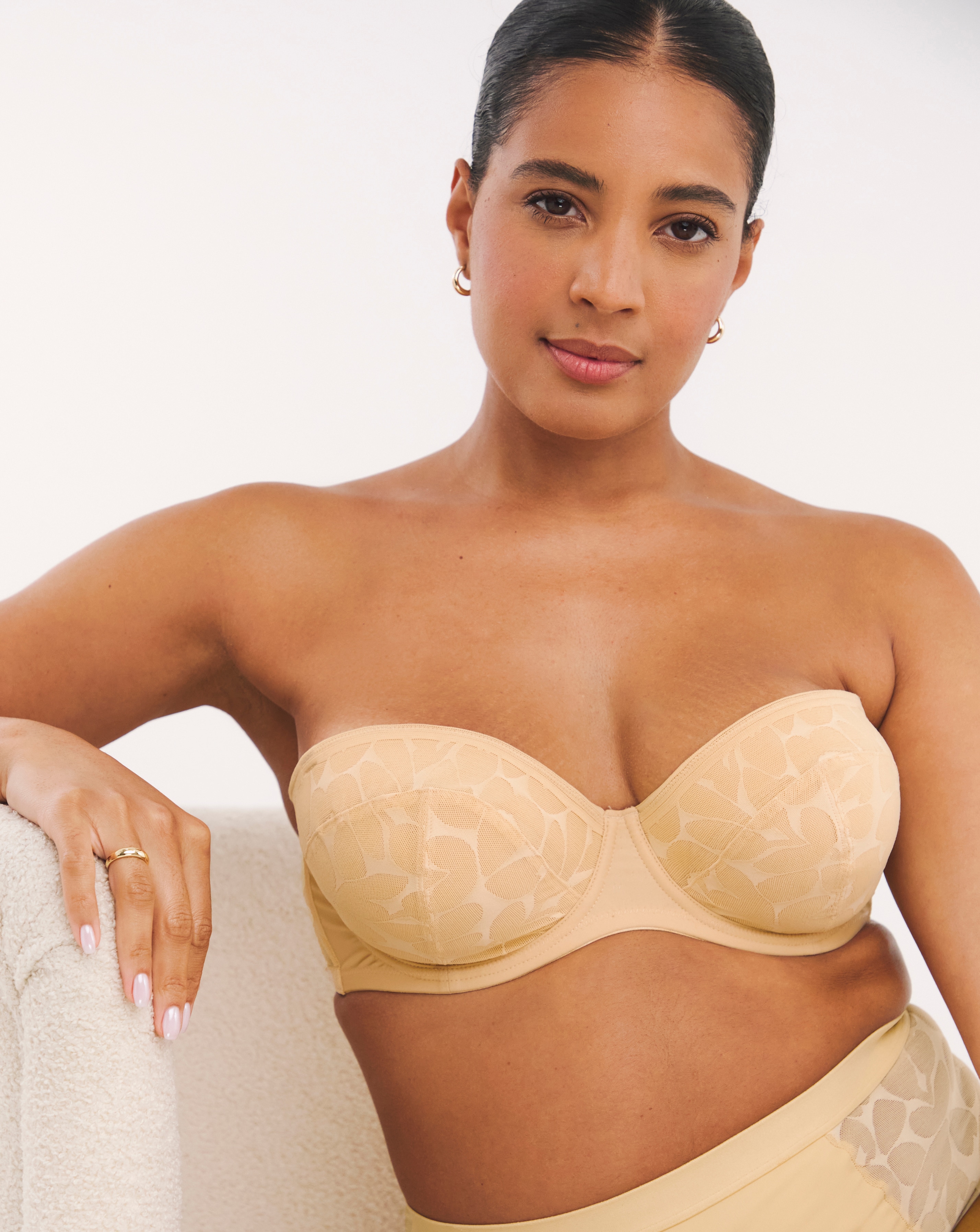 Almond Underwired Padded Multiway Bra