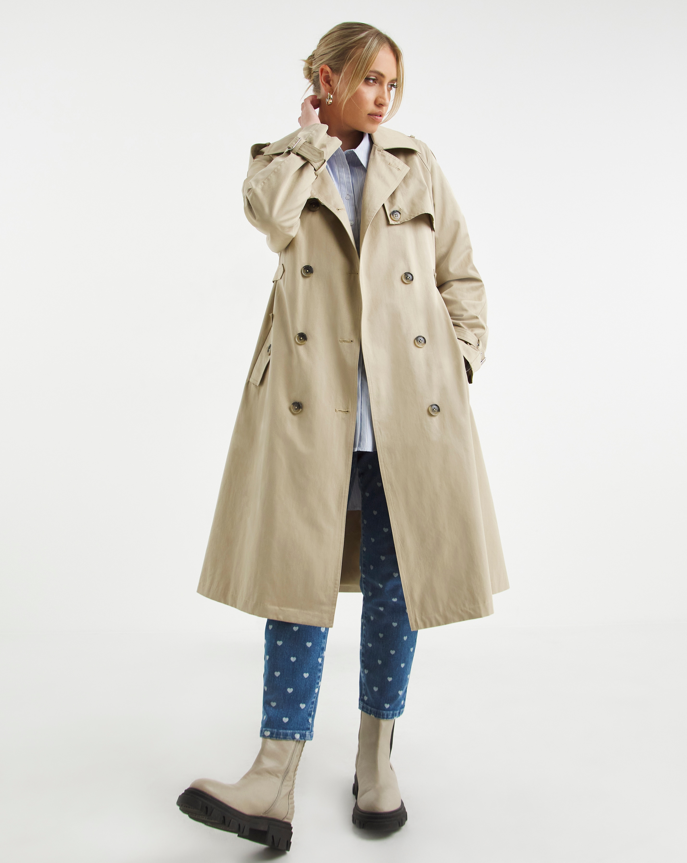 Oasis jasmine relaxed coat sale