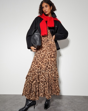 Monsoon Rowena Leopard Print Dress
