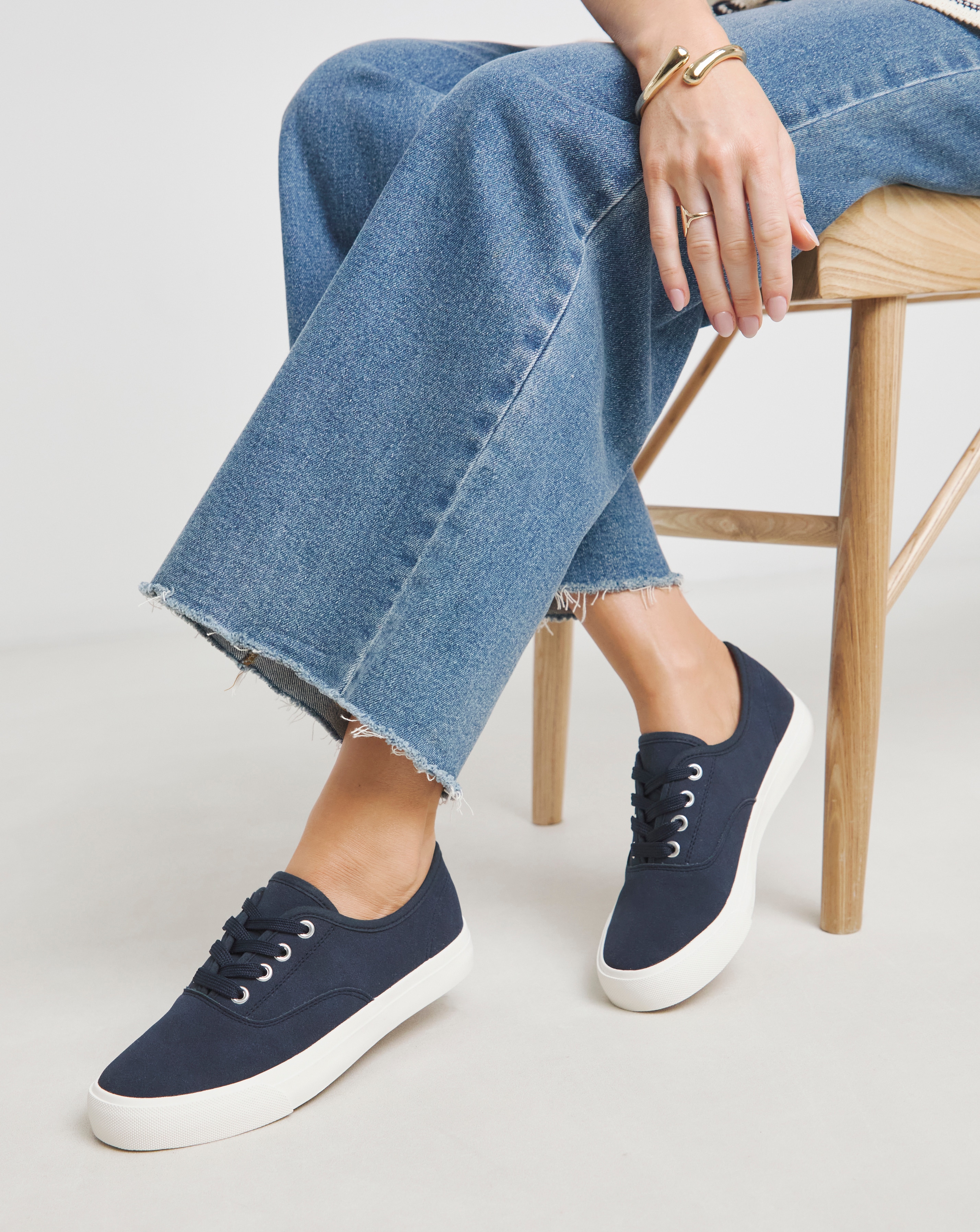 Lace Up Deck Shoe E Fit