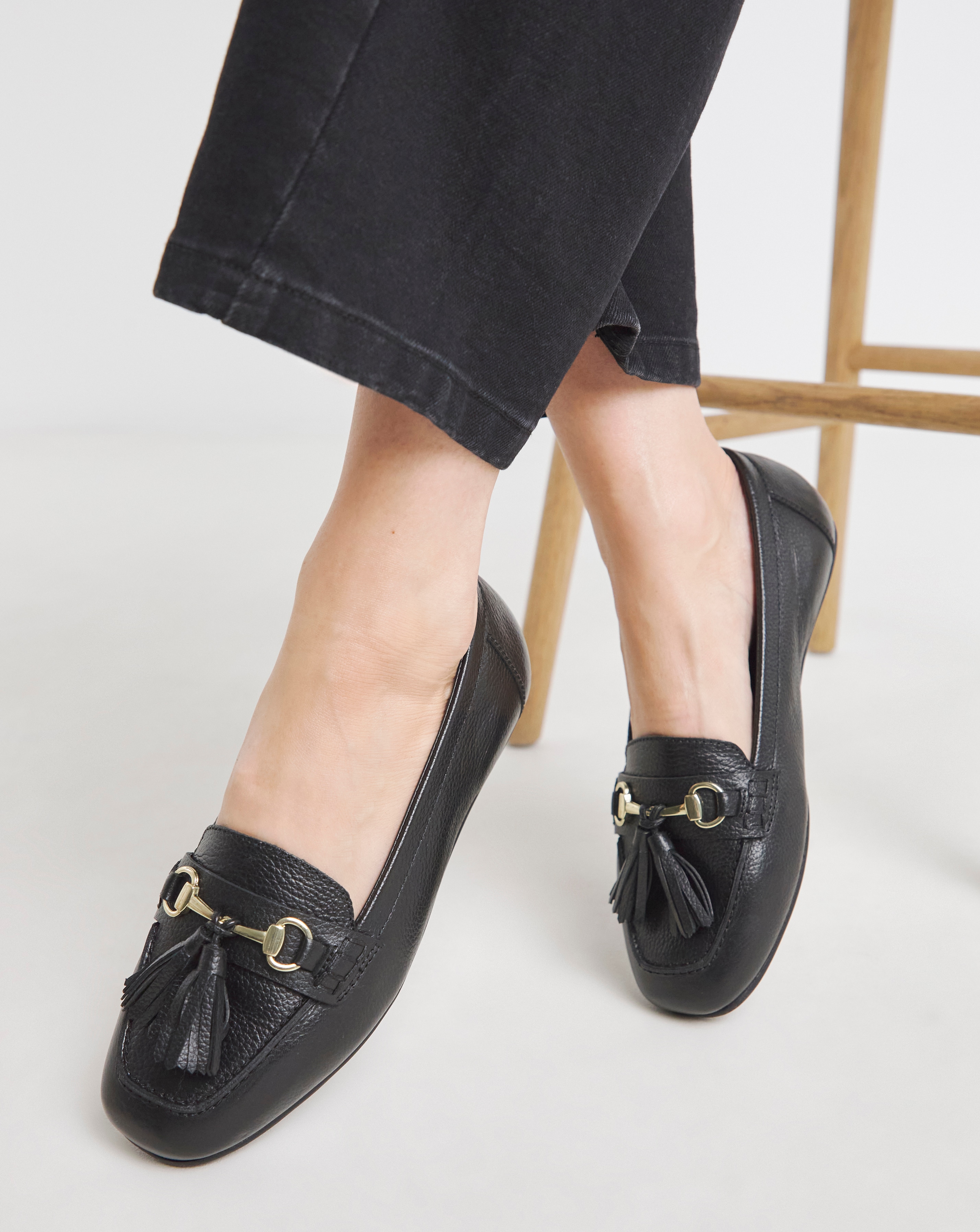 Leather Driving Moccasin Ex Wide