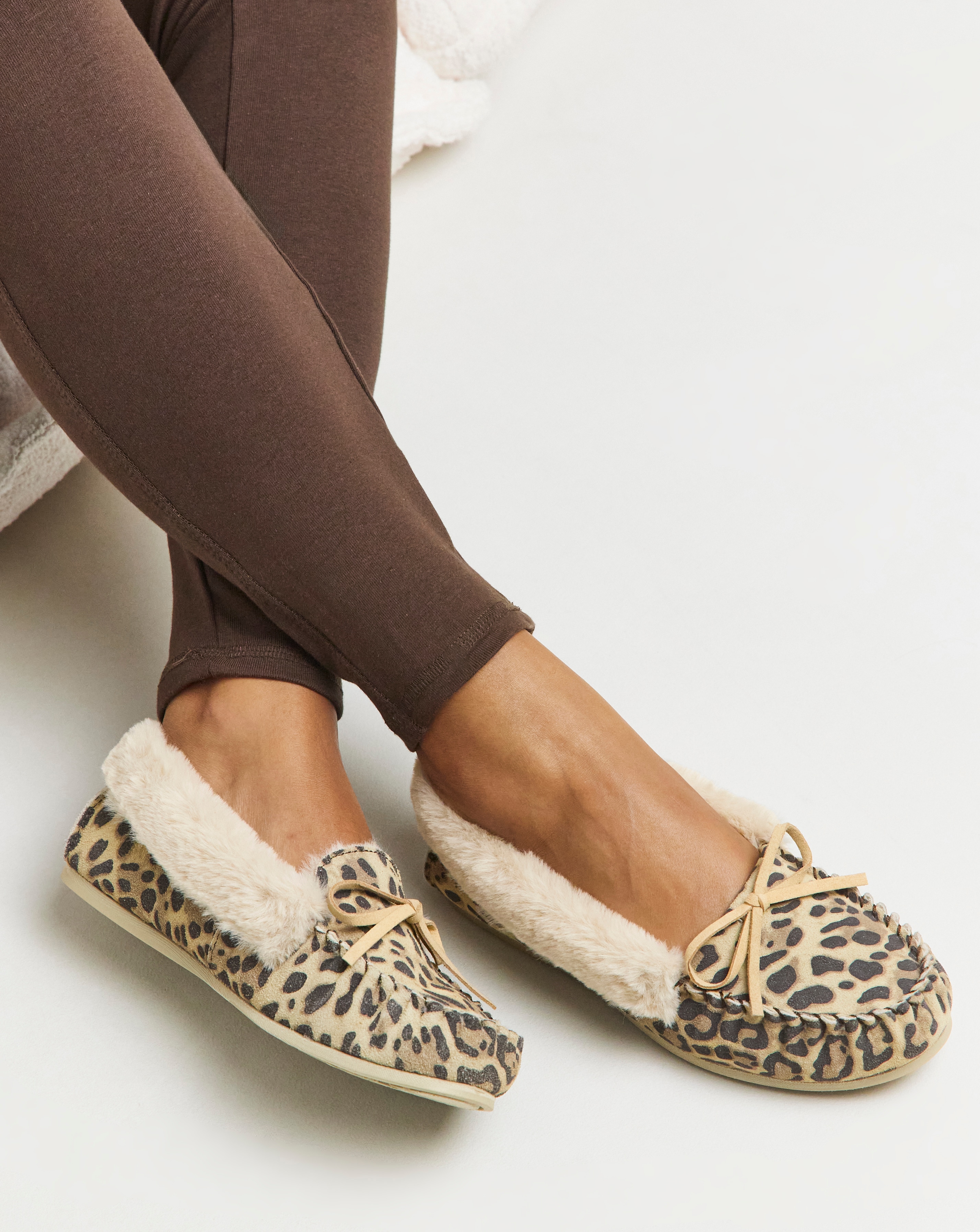 New In - Moccasin Slippers E Fit