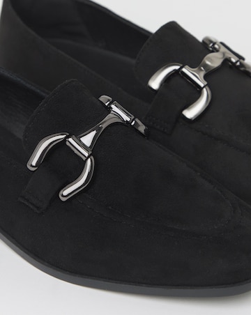 Butterfly Classic Loafer With Snaffle Trim - Wide Fit (E)