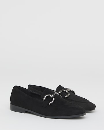 Butterfly Classic Loafer With Snaffle Trim - Wide Fit (E)