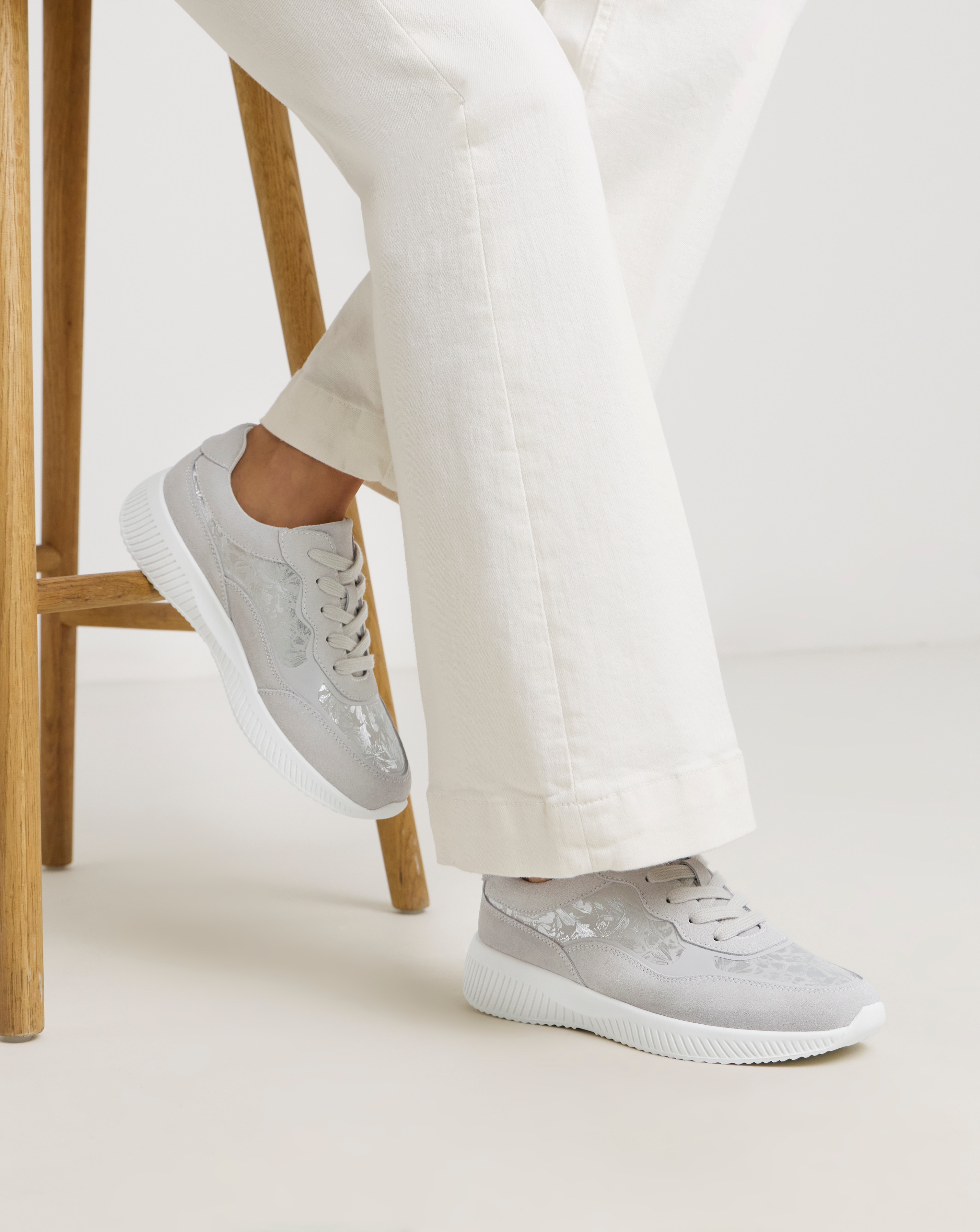 New In - Lace Up Trainer Detail E Fit