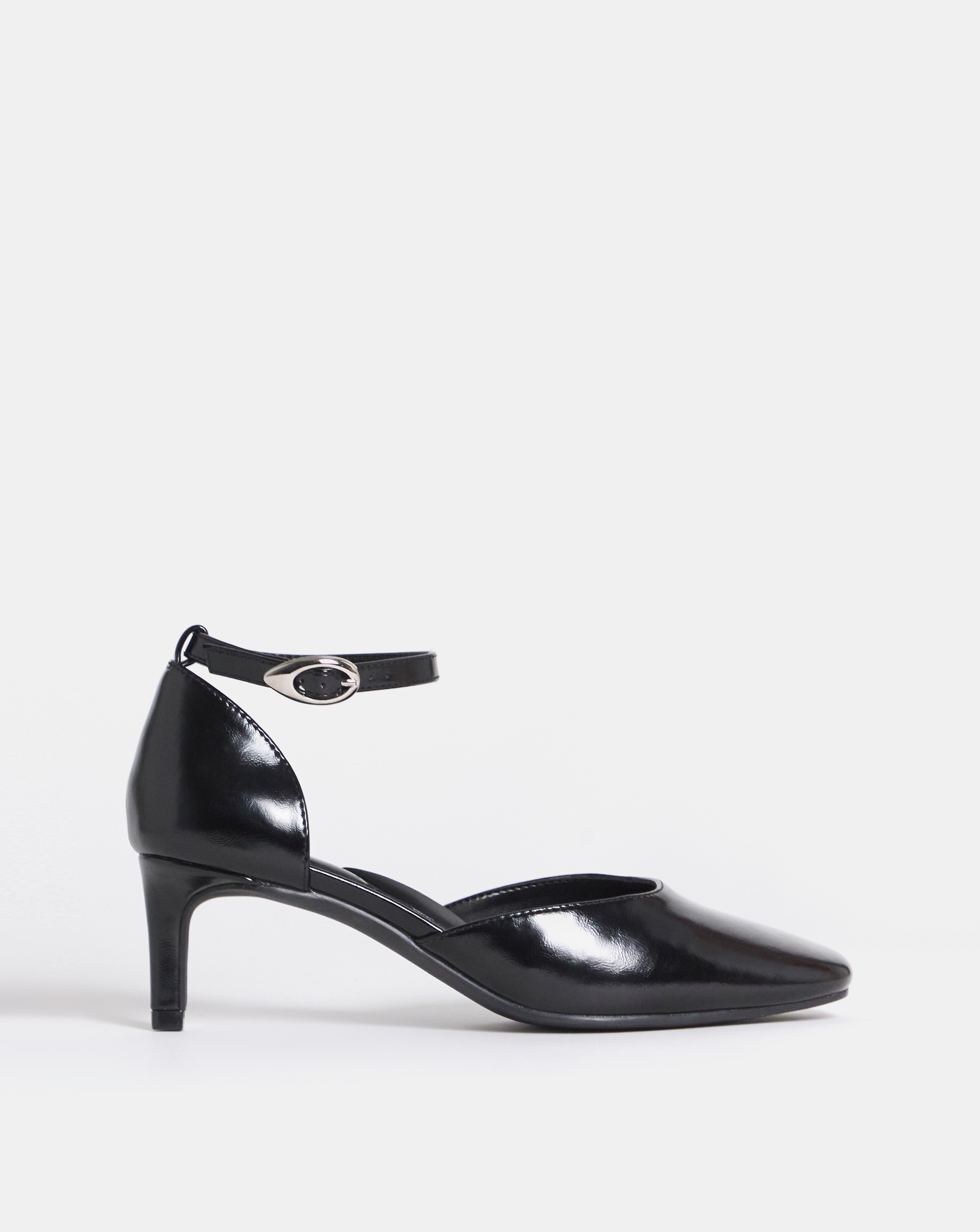 Two Part Heeled Shoes Extra Wide