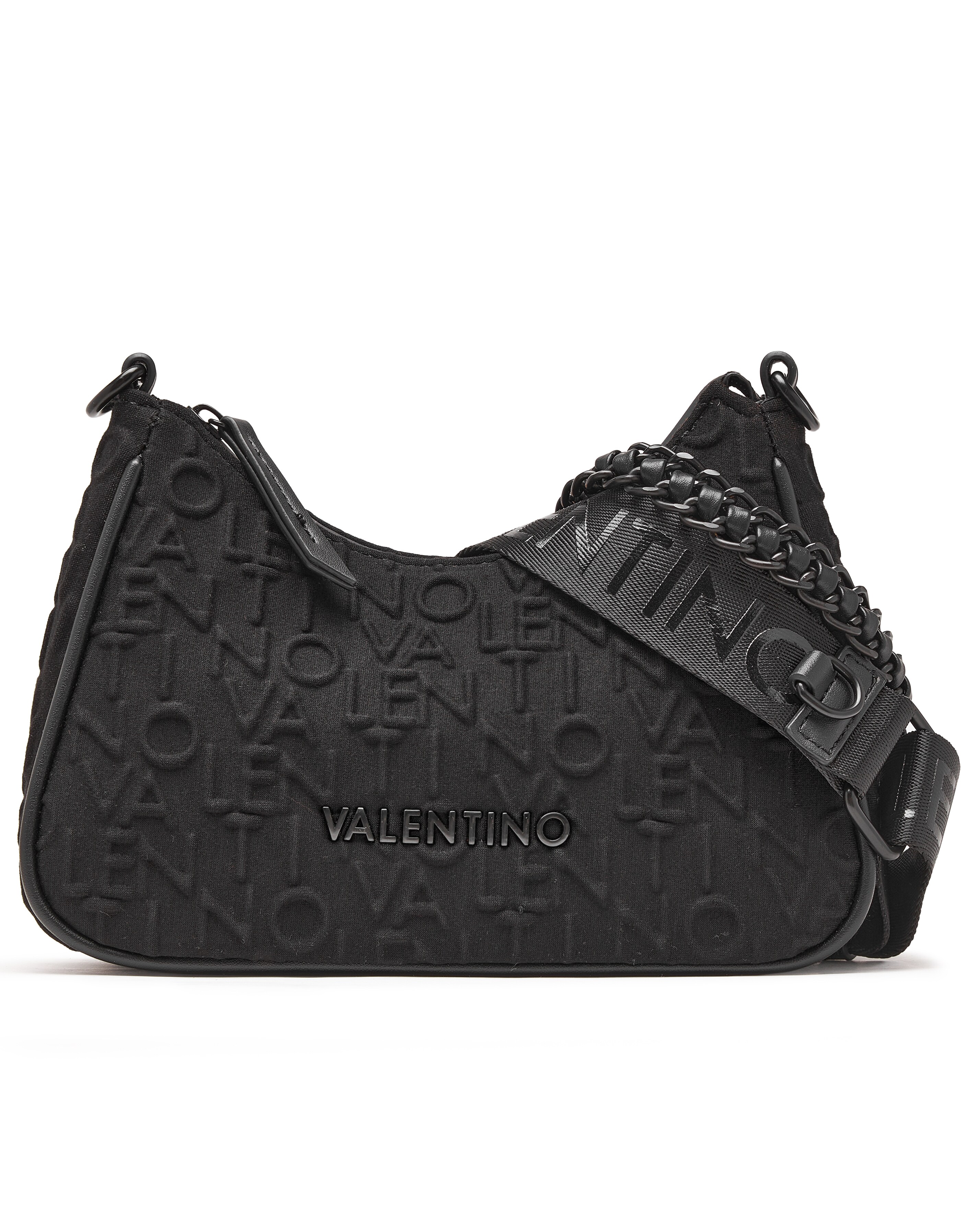 Valentino Bags Thermal Embossed Logo Shoulder Bag