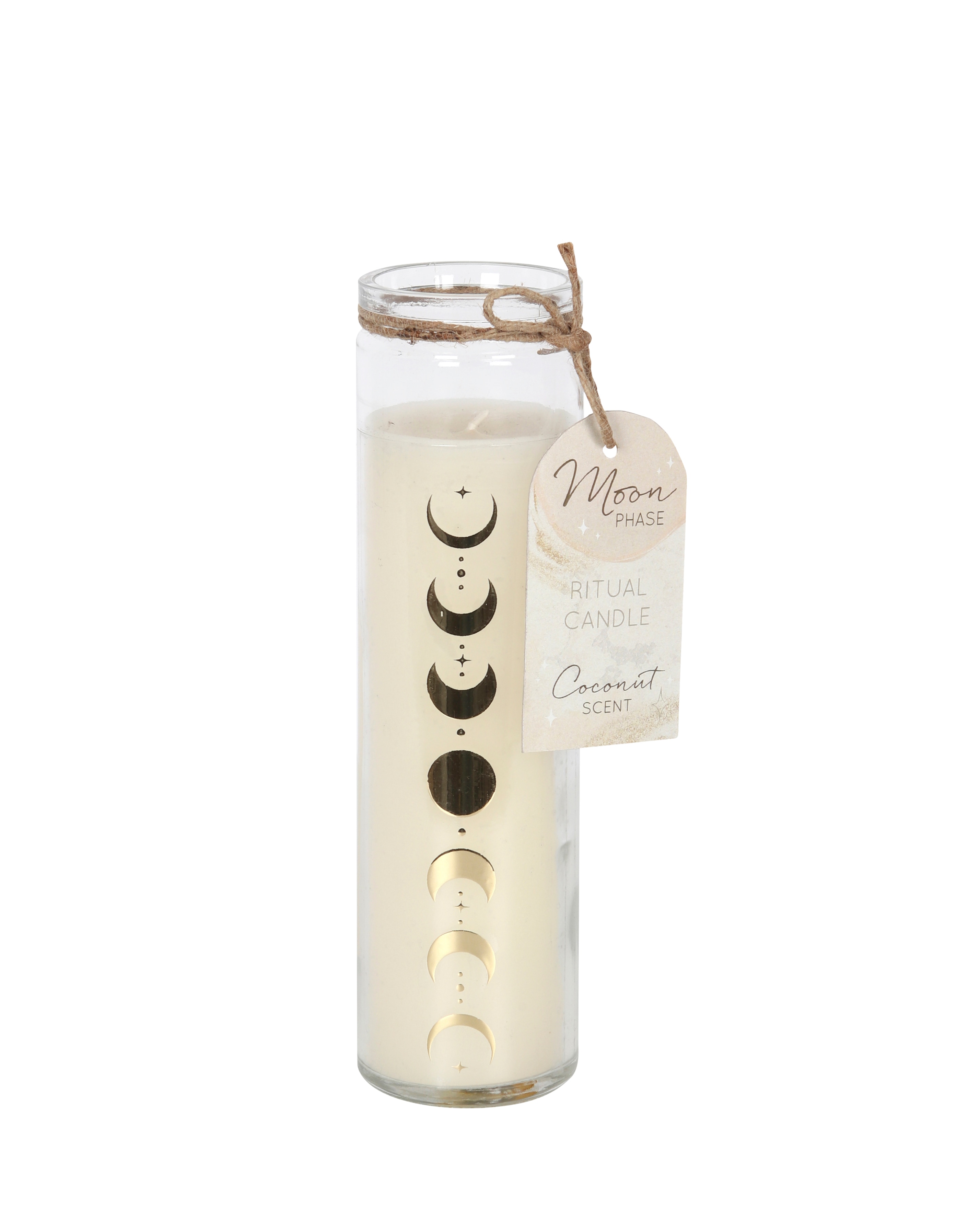 Moon Phase Coconut Candle