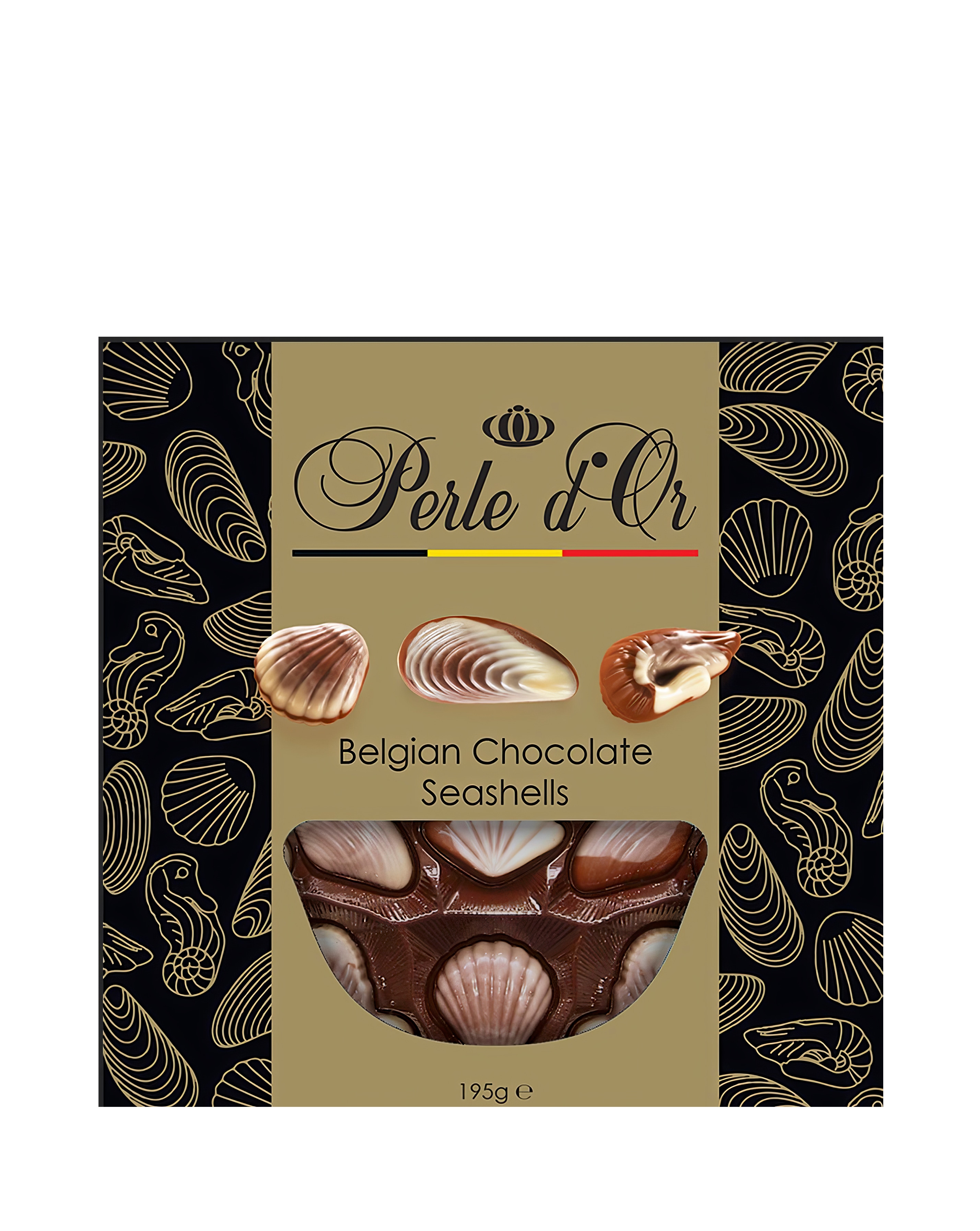 Belgian Chocolate Seashells, 195g