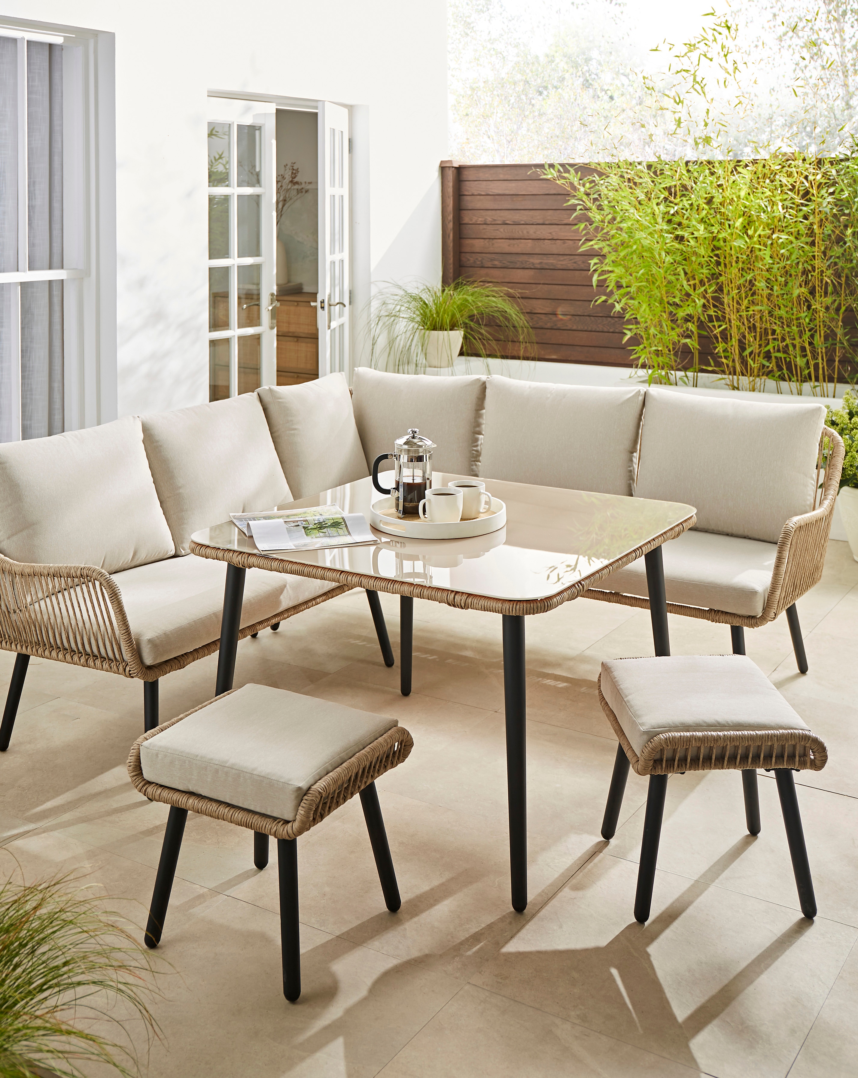 New In - Malta Corner Sofa Set