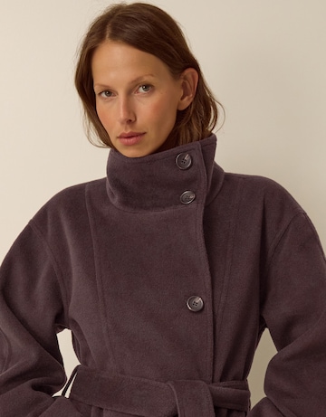 Monsoon Millie Funnel Neck Belted Coat