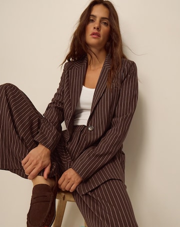 Monsoon Jen Pinstripe Blazer