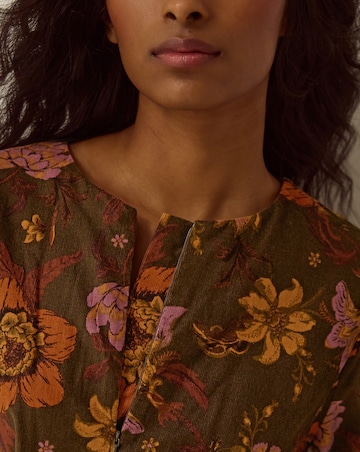 Monsoon Princella Corduroy Midi Dress