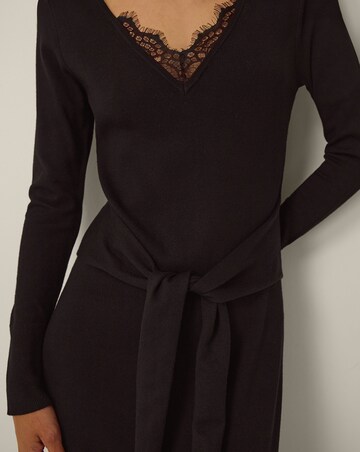Monsoon Lulu Lace Knitted Midi Dress