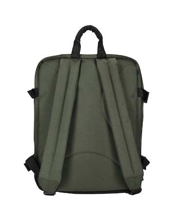 Enrico Benetti Amsterdam Polyester 17" Laptop Rucksack Underseat Bag