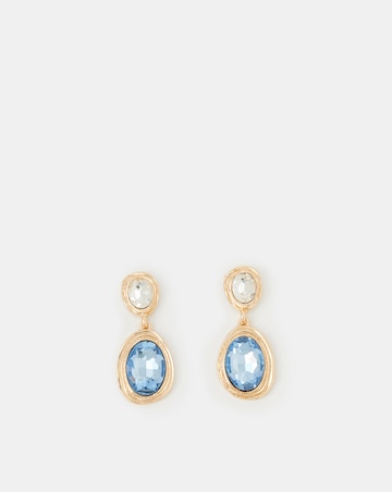 Accessorize Mini Gemstone Drop Earrings