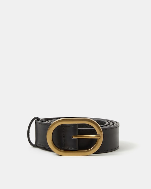 Accessorize Oval Buckle Belt