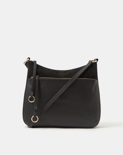 Accessorize Leather Crossbody Bag