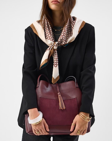 Accessorize Tassel Charm Shoulder Bag